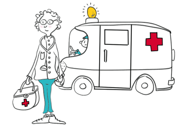 Phase 2 Call an ambulance or bring your child to the hospital